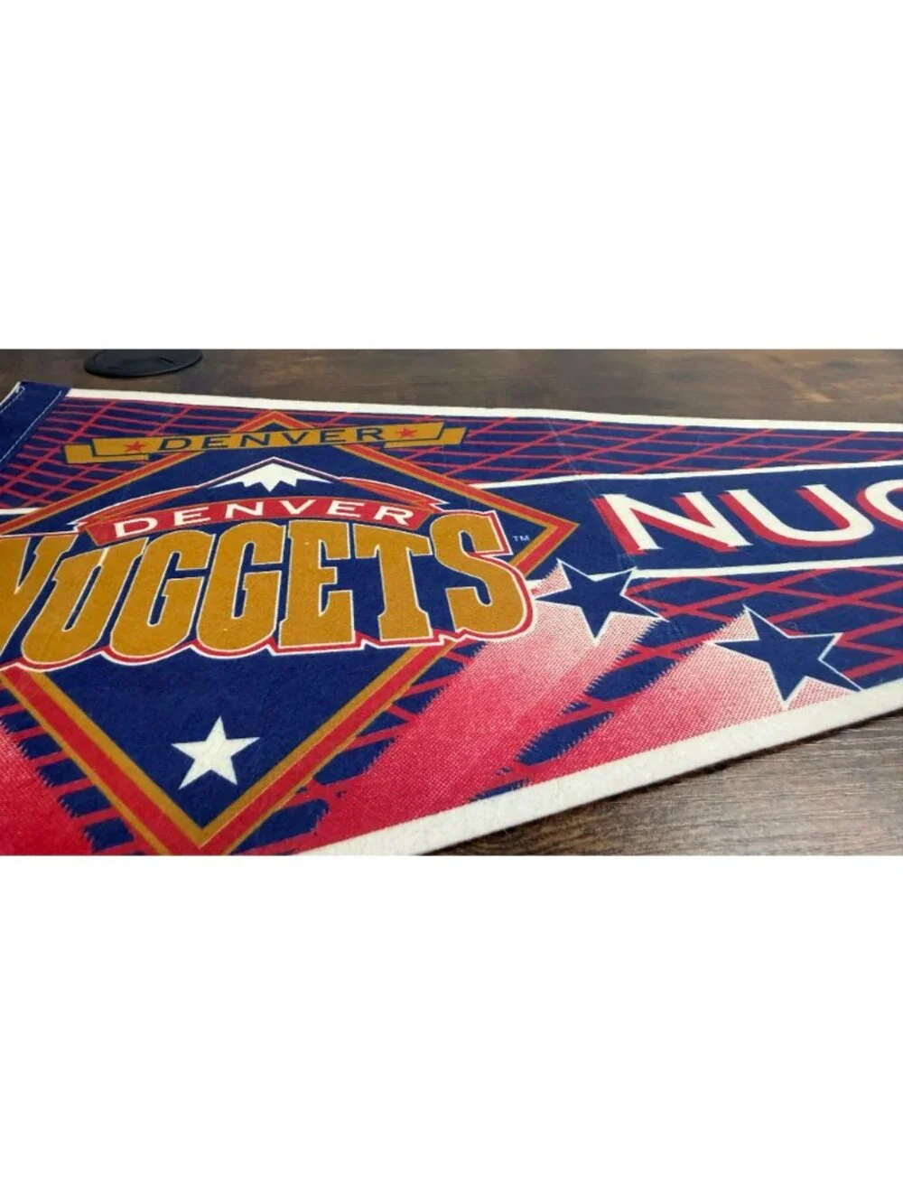 Denver Nuggets Vintage NBA Team Felt Pennant By WinCraft